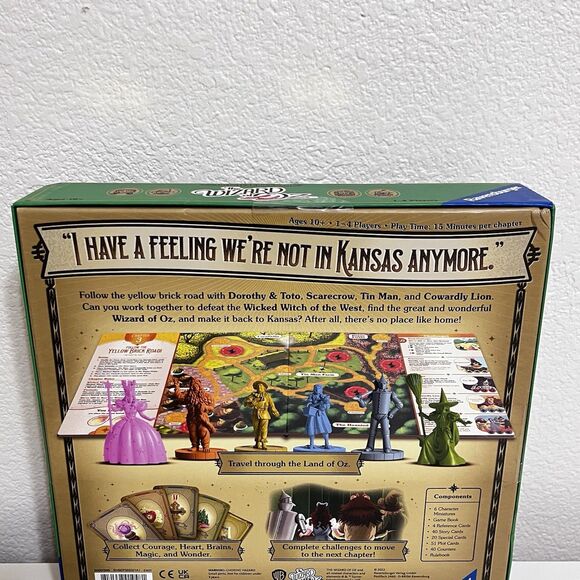 Ravensburger Wizard of Oz Adventure Book Game for Ages 10 & Up - NEW - Picture 4 of 13